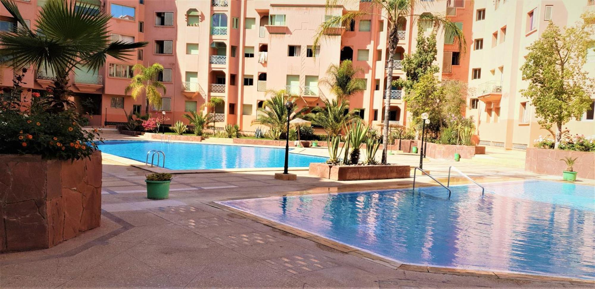 ☆hivernage☆ Charming , Spacious & Bright With Pool * Marrakesh