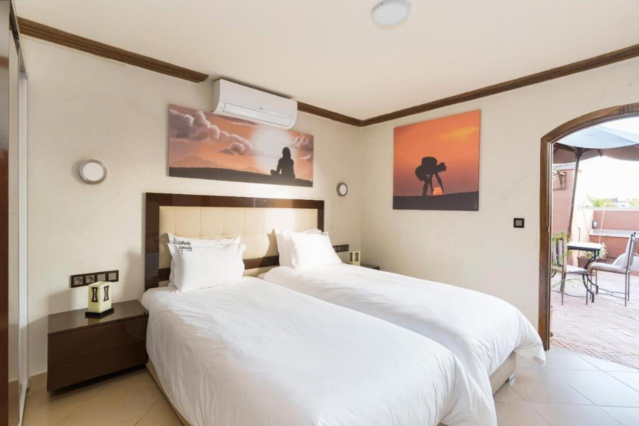Villa Ushuaia Avec Piscine - Petit Dejeuner Gratuit - Marrakech City Center *