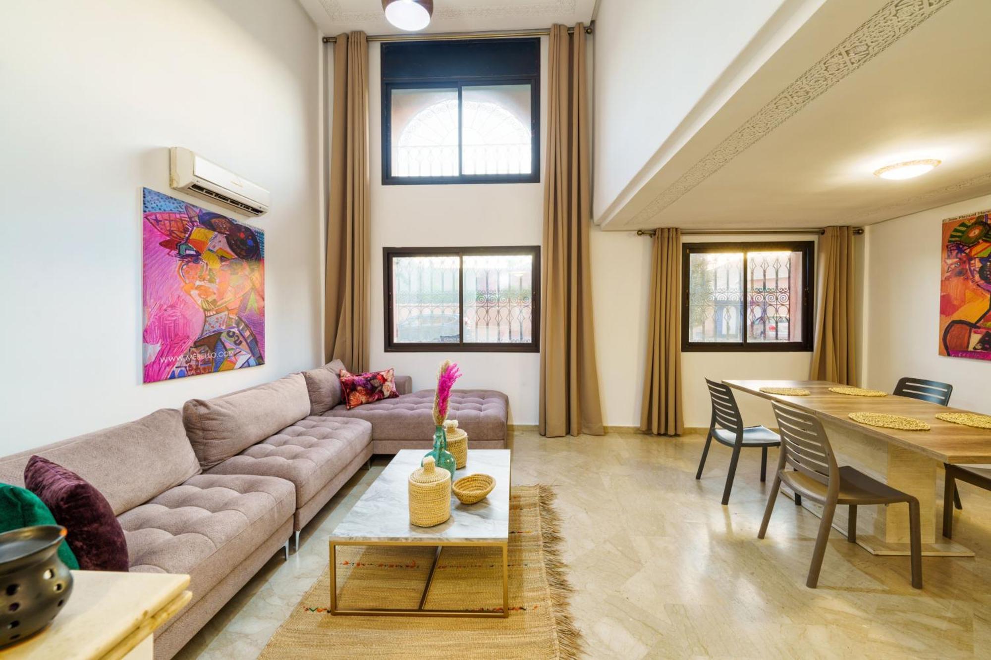Charming 2-bed Duplex In Downtown-heart Marrakesh