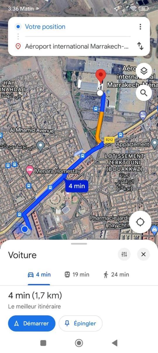 New Duplex Jardins D'anas- Avenue Guemassa Near Airport Apartment