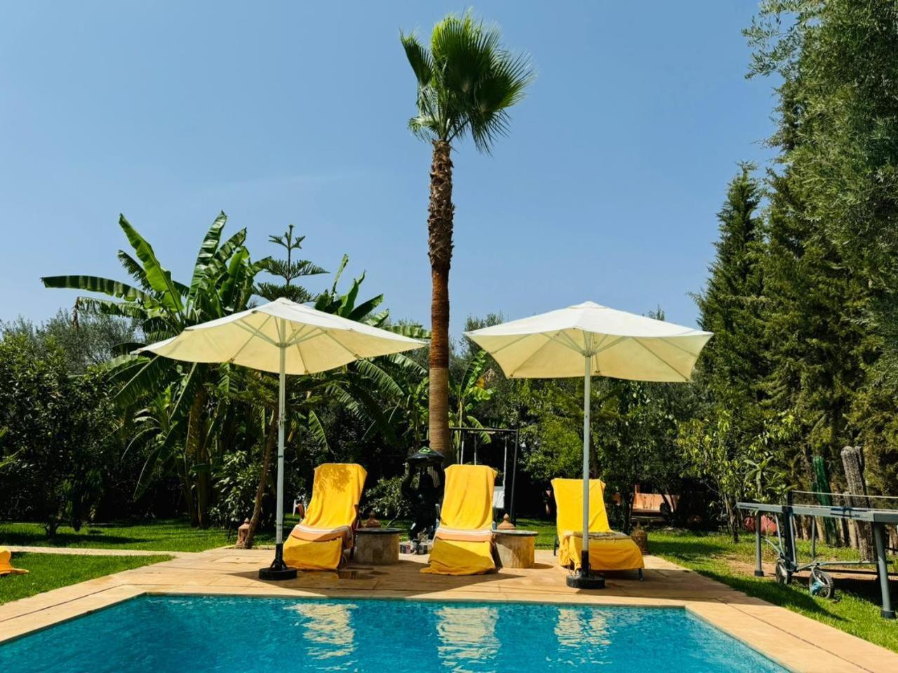 Ilafe Farmhouse, Avec Piscine Chauffee Privee Et Jacuzzi Pour Familles Villa Marrakesch
