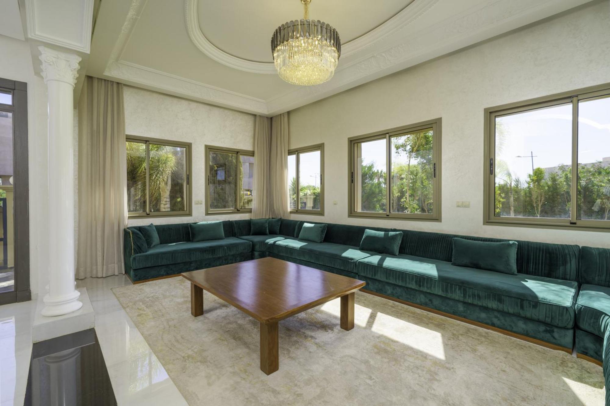 Villa Naciri En Plein Golf Avec Vue Sur Atlas Marrakesh