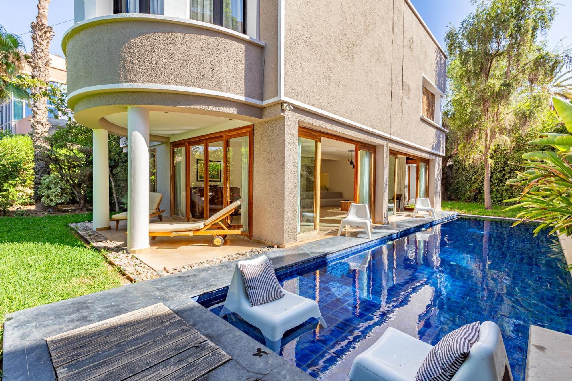 Villa Dar Chama ,piscine Privee , Au Coeur De Marrakech