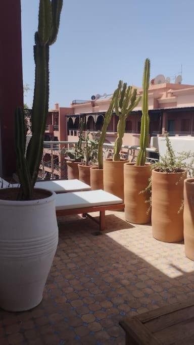 Rooftop Avec Terrasse Centre Gueliz Appartamento Marrakesh
