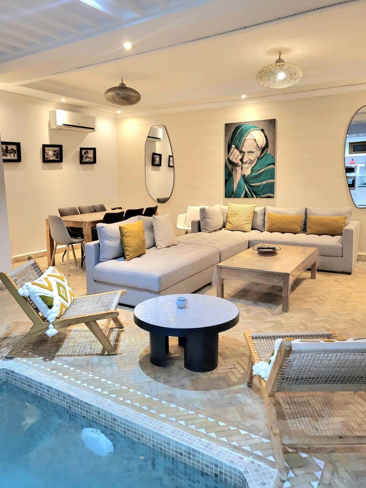 Melilo Avec Piscine Chauffee Vakantiehuis Marrakesh