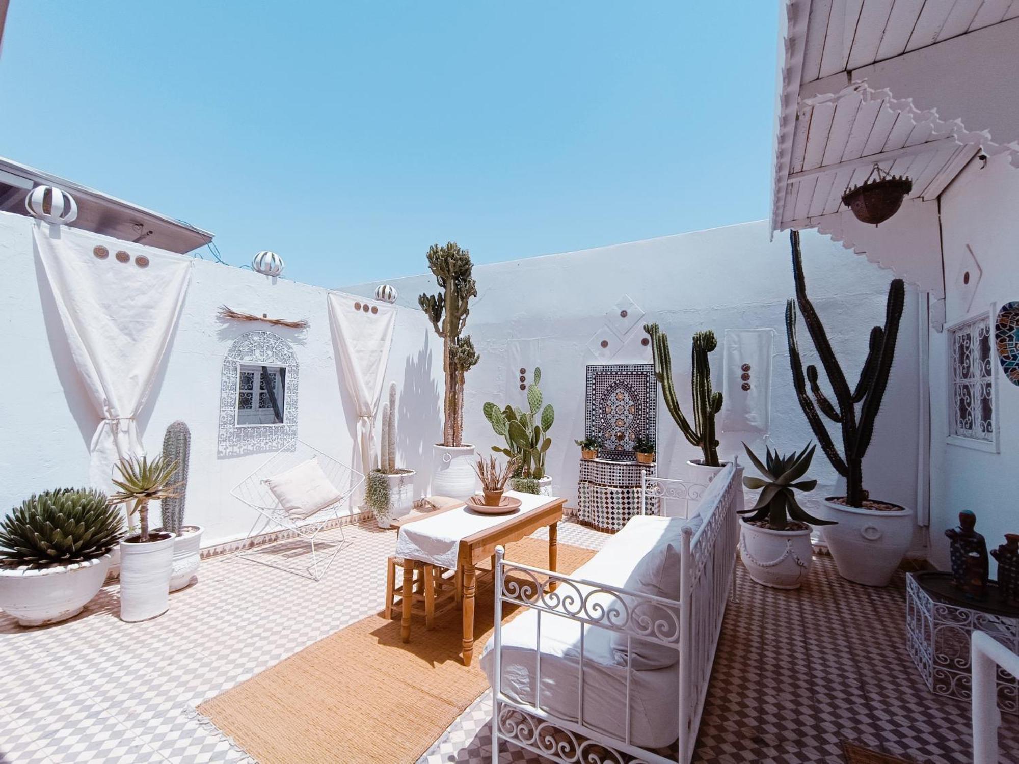 Blanco Medina Avec Terrasse Marrakesch