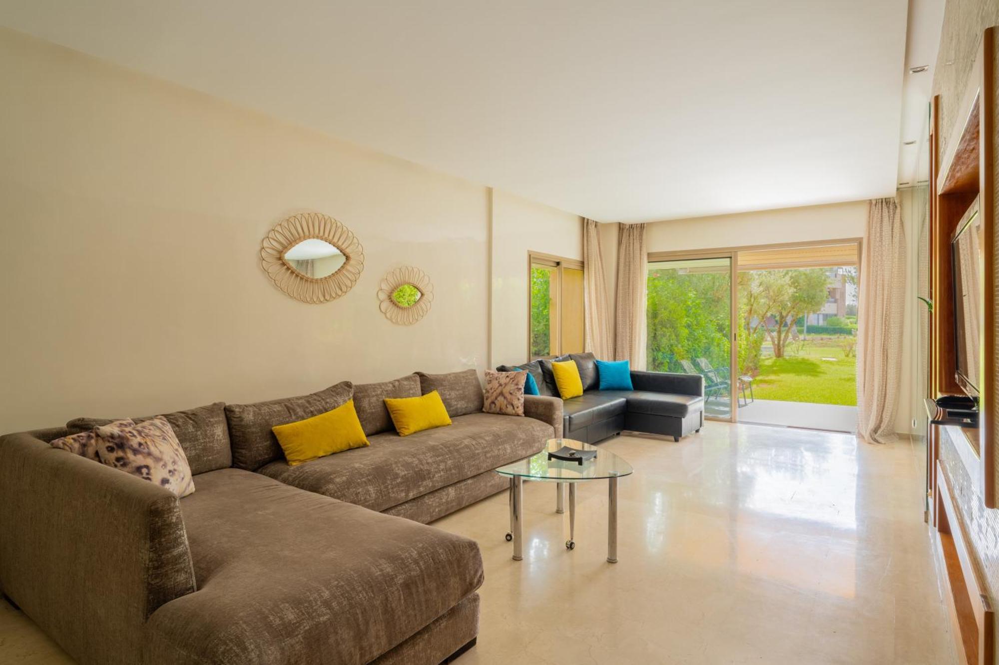 Luxury Xl Golf View Retreat Private Garden Marrakesch