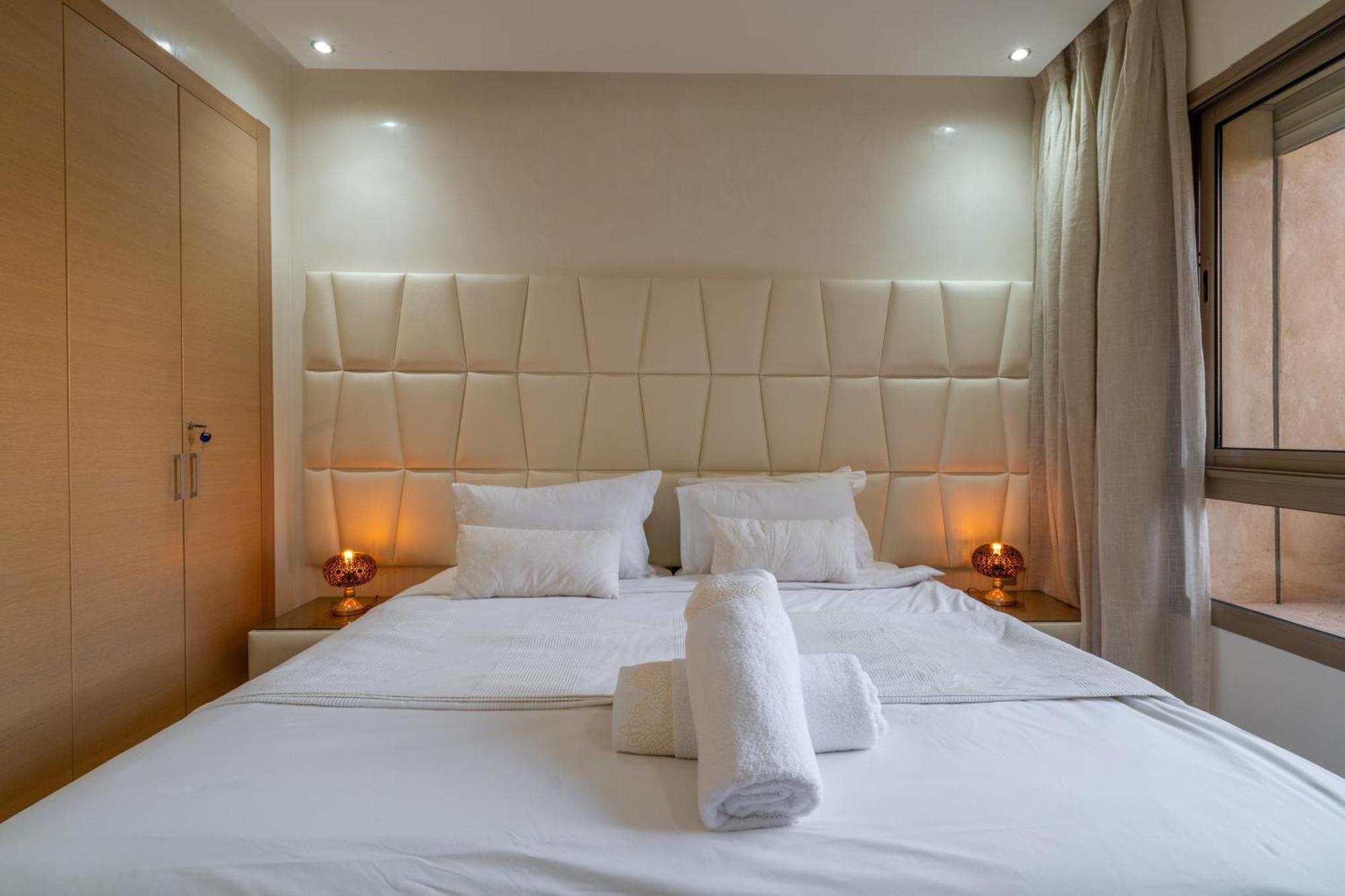 Luxury Xl Golf View Retreat Private Garden Apartment Marrakesch