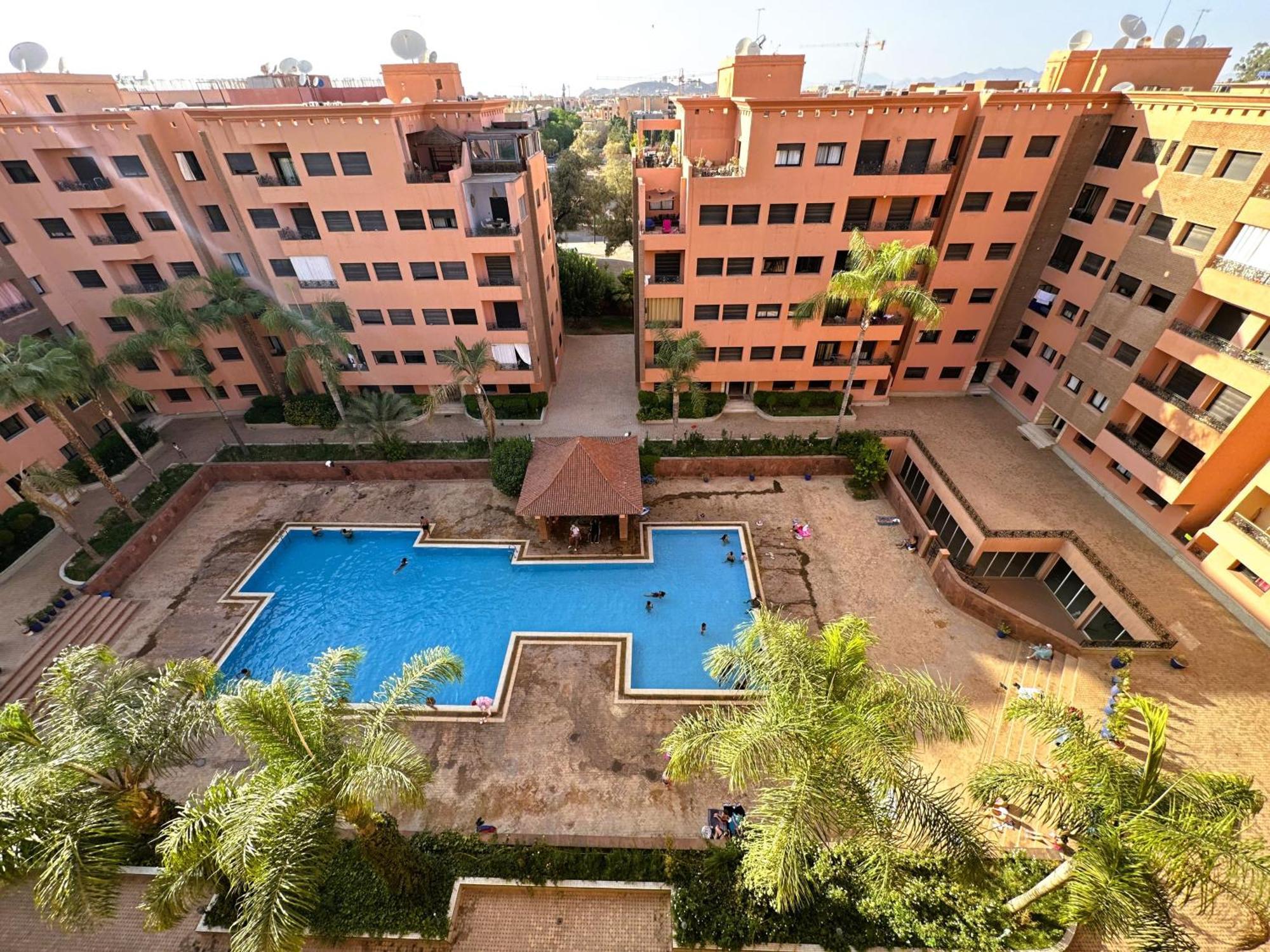 Calme Et Cozy Avec Piscine Apartment Marrakesh