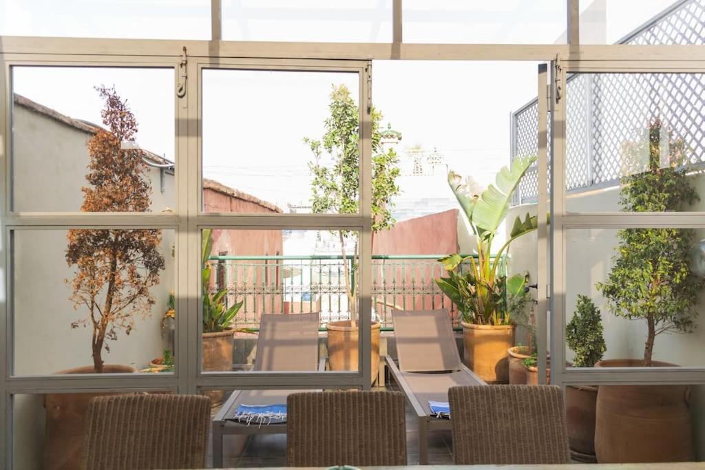Dar Habiba 120m2 In Der Medina Mit Terrasse Hébergement de vacances