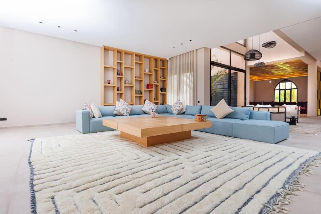 Modern 4br Golf View In Amelkis Marrakech