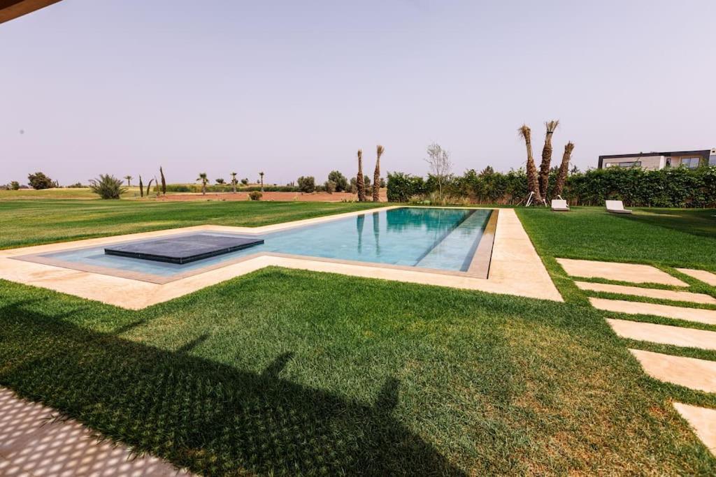 Modern 4br Golf View In Amelkis Marrakech *