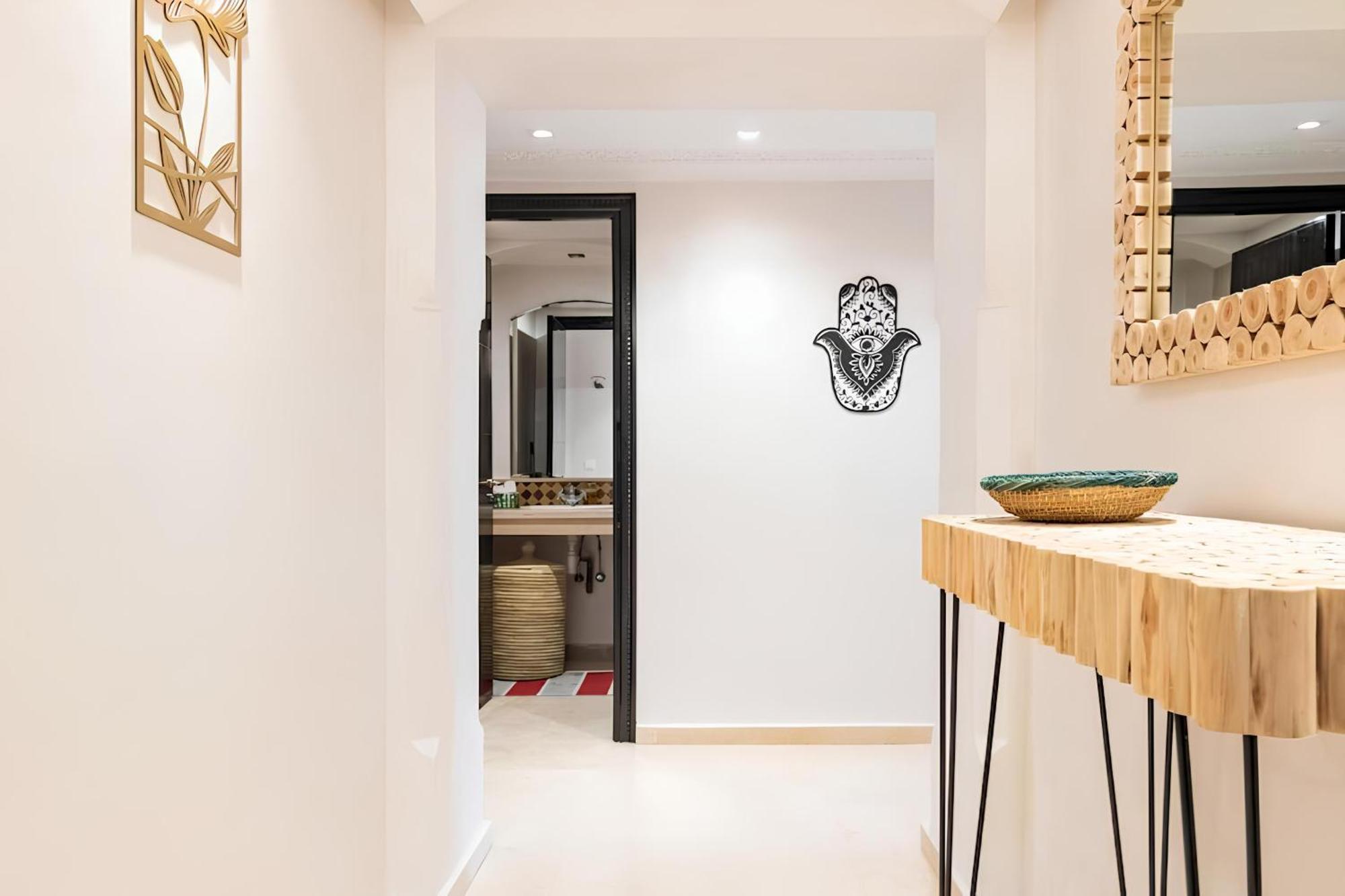C-appartement De Luxe Plein Centre De Gueliz Avec Piscine Parking Wifi Netflix Marrakesh