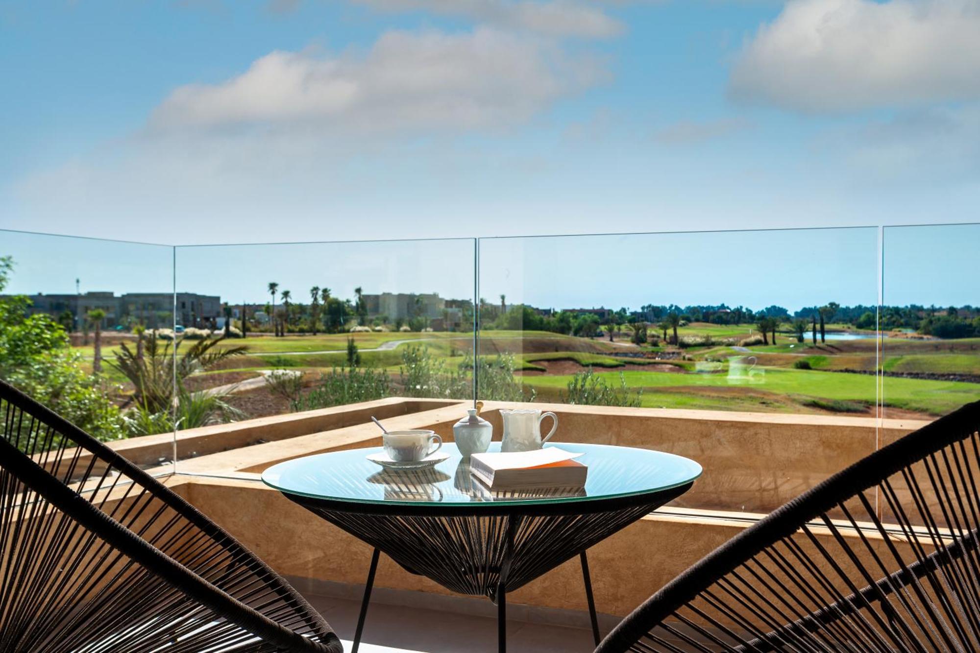 De Luxe A Marrakech, Piscine Jacuzzi, Vue Golf A Amelkis