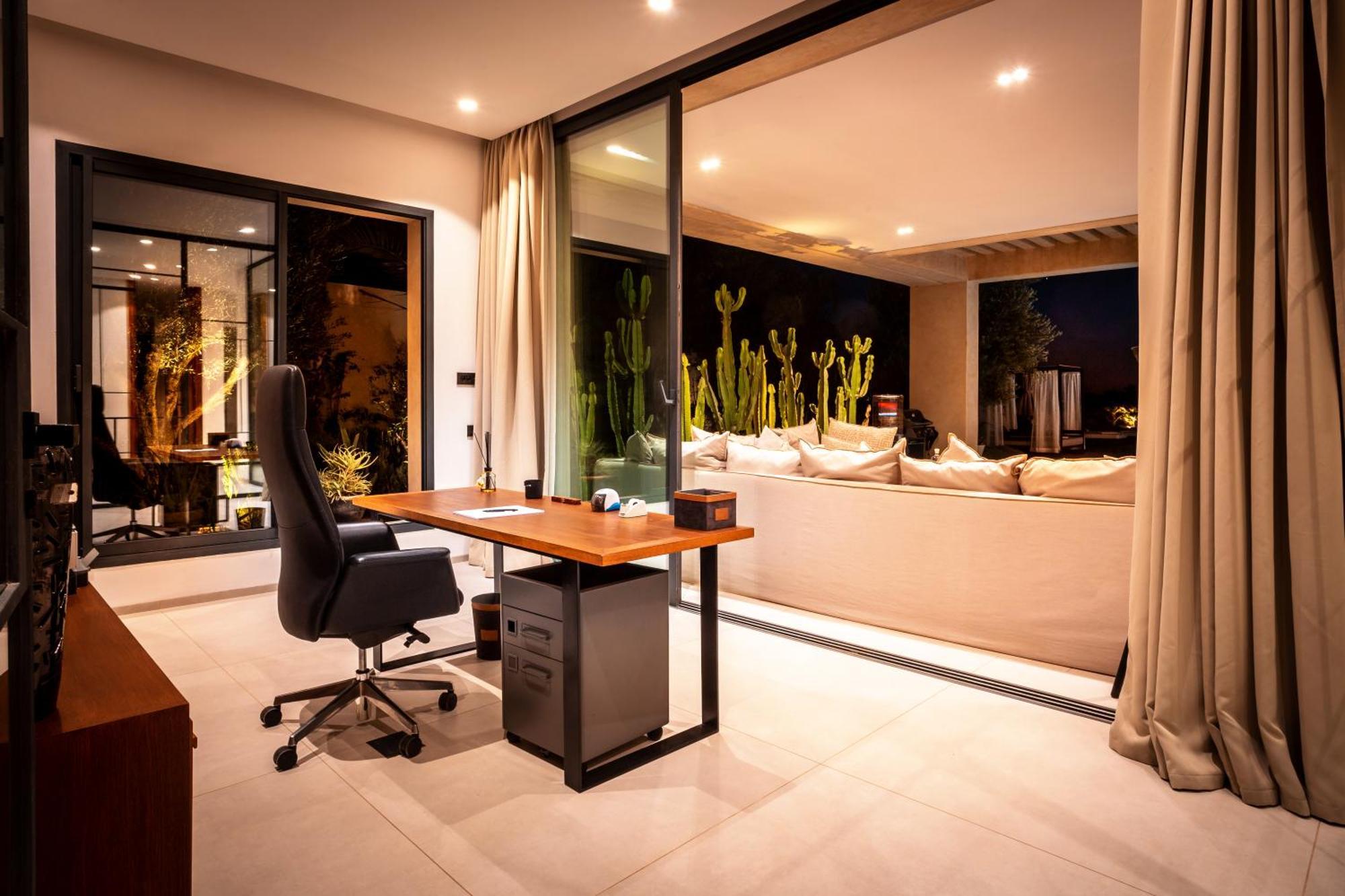 De Luxe A Marrakech, Piscine Jacuzzi, Vue Golf A Amelkis * Marrakesh