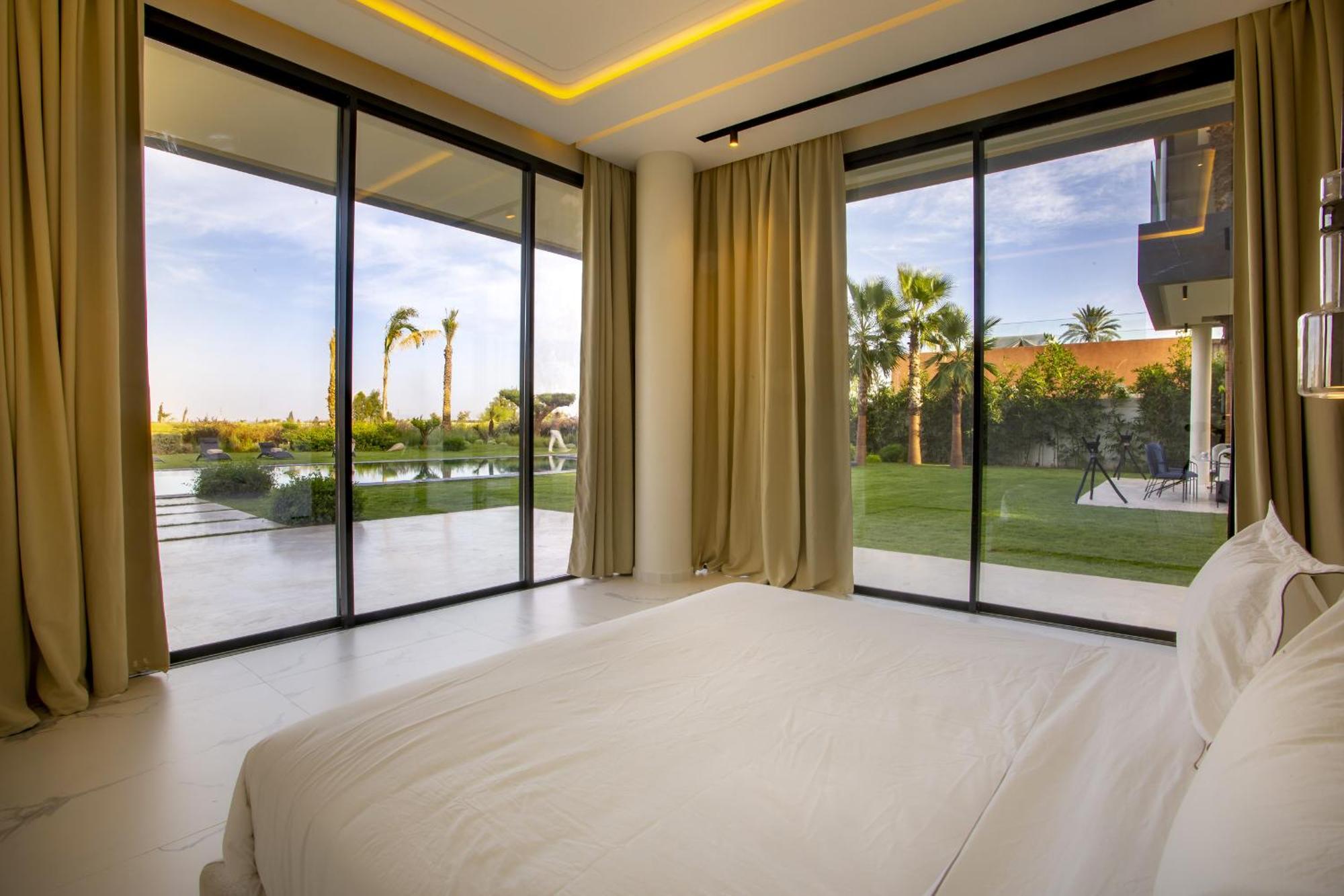 De Luxe A Marrakech, Piscine Jacuzzi, Vue Golf A Amelkis Villa