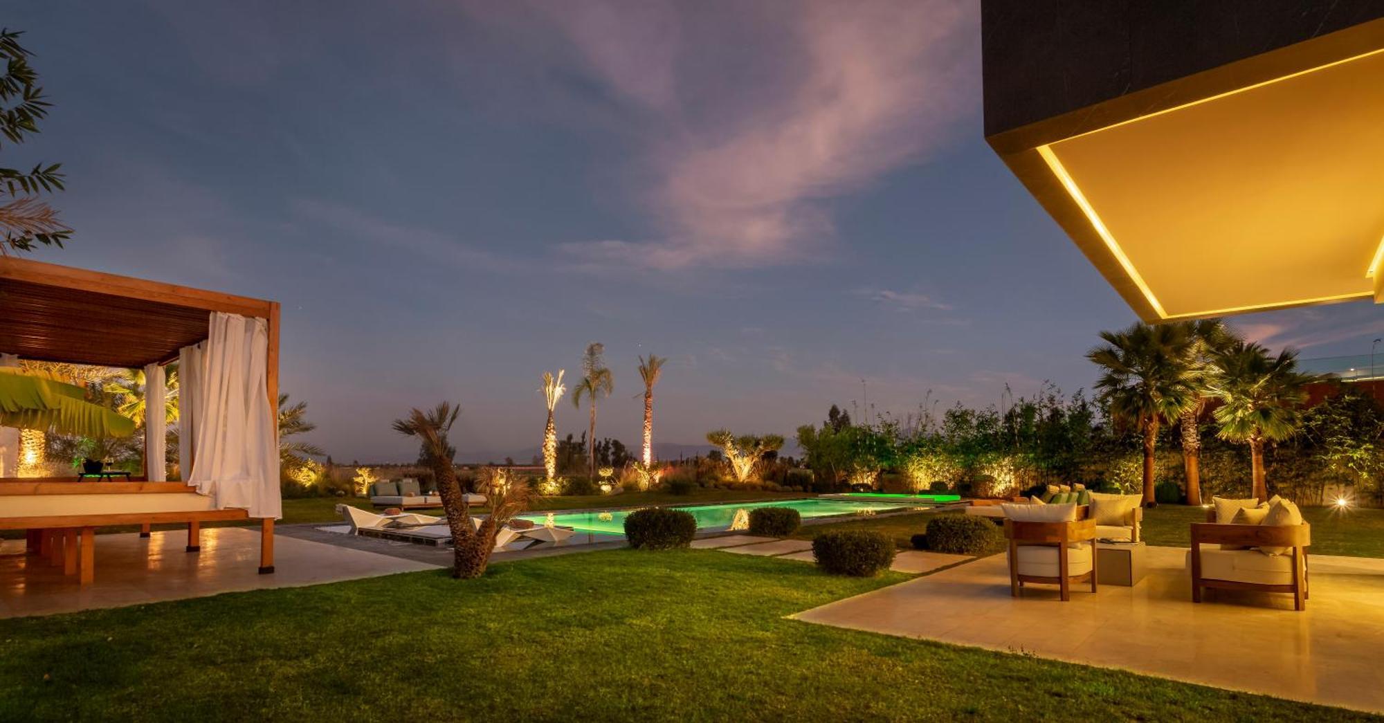 De Luxe A Marrakech, Piscine Jacuzzi, Vue Golf A Amelkis * Marrakesh