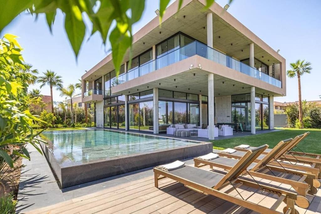 Villa Avec Vue Imprenable Sur Le Golf Amelkis