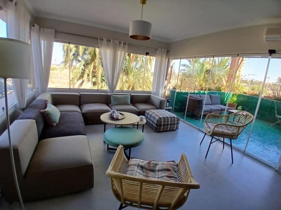 Appartement Palmeraie Avec Terrasse