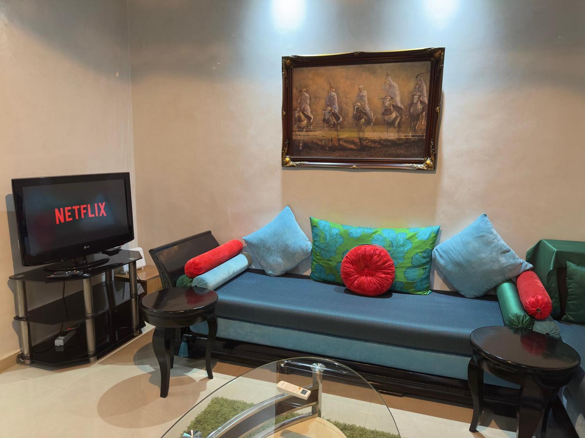 Appartement Rare ! Duplex Avec Vue Sur Les Toits De Marrakech