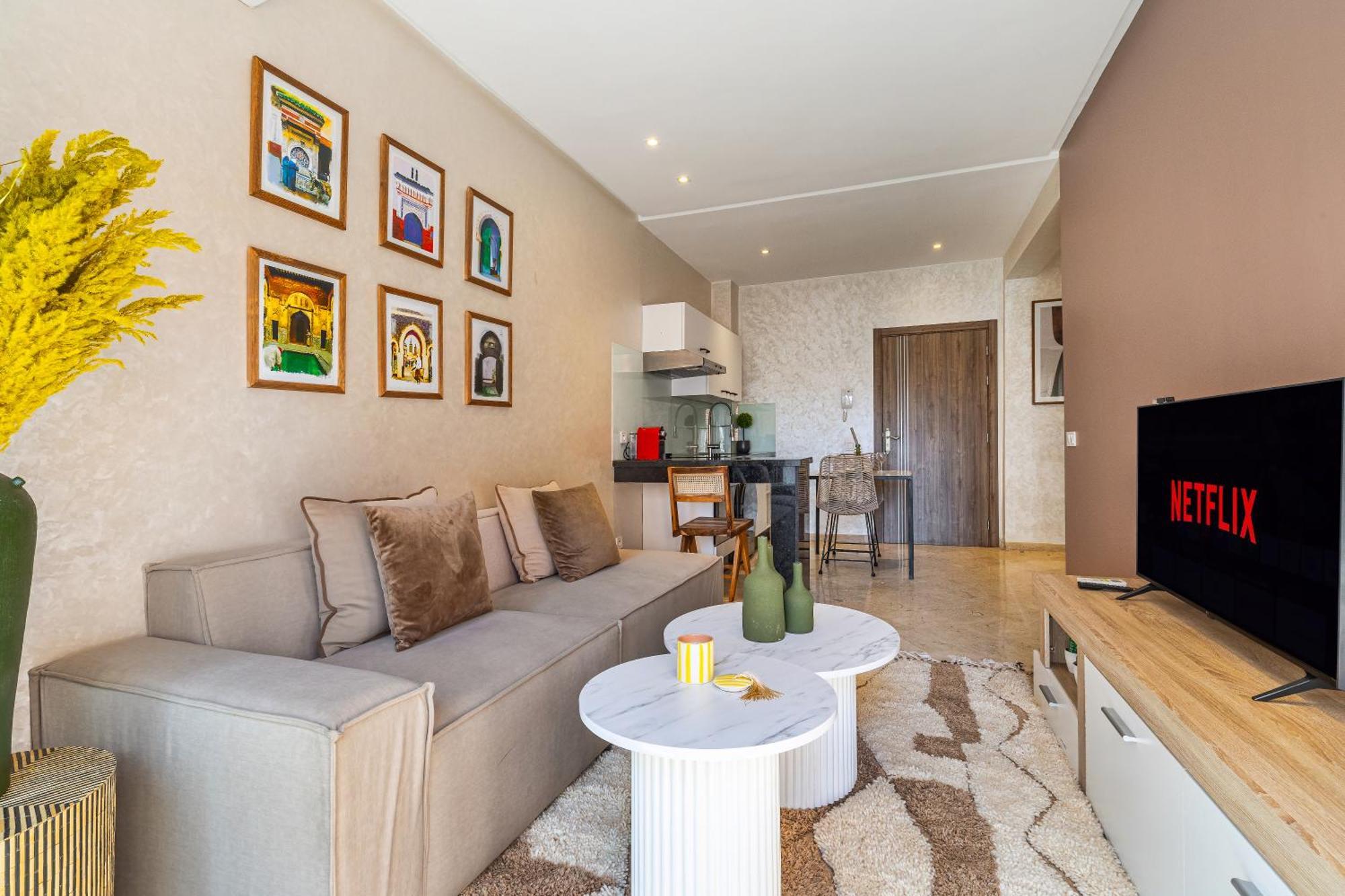 Bohochic#appartement#gueliz