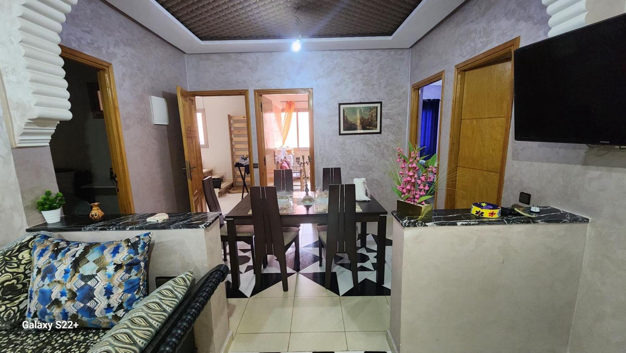 C A 7 Min De L'aeroport De Marrakech Appartement
