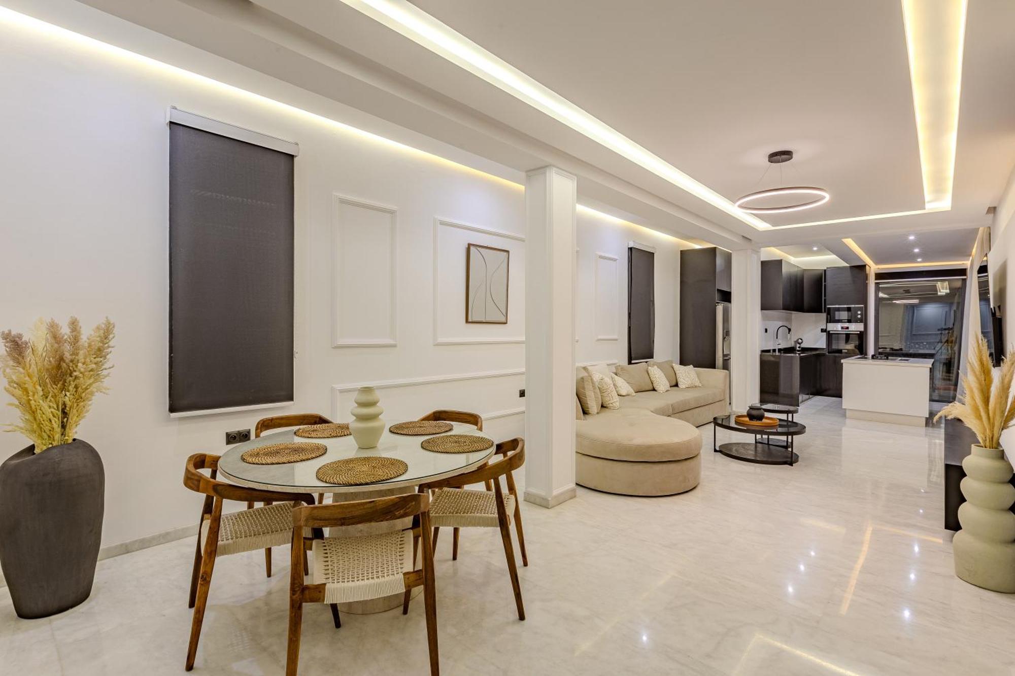 Exclusive Penthouse Gueliz Rooftop, Jacuzzi & Pool Appartement