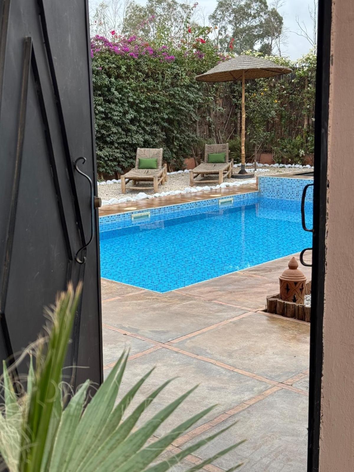 Villa Selma Marrakech Piscine Jardin Privee 10 Min Du Centre
