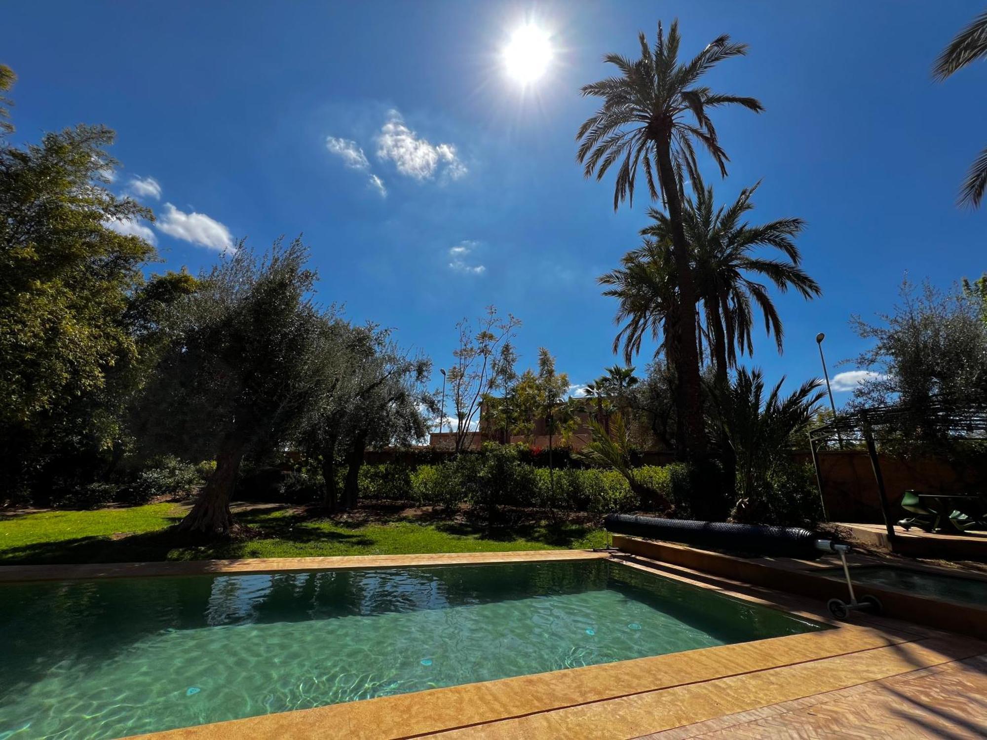 Villa Kasbah De Luxe, Piscine Et Jacuzzi Chauffes, Jardin Tropical