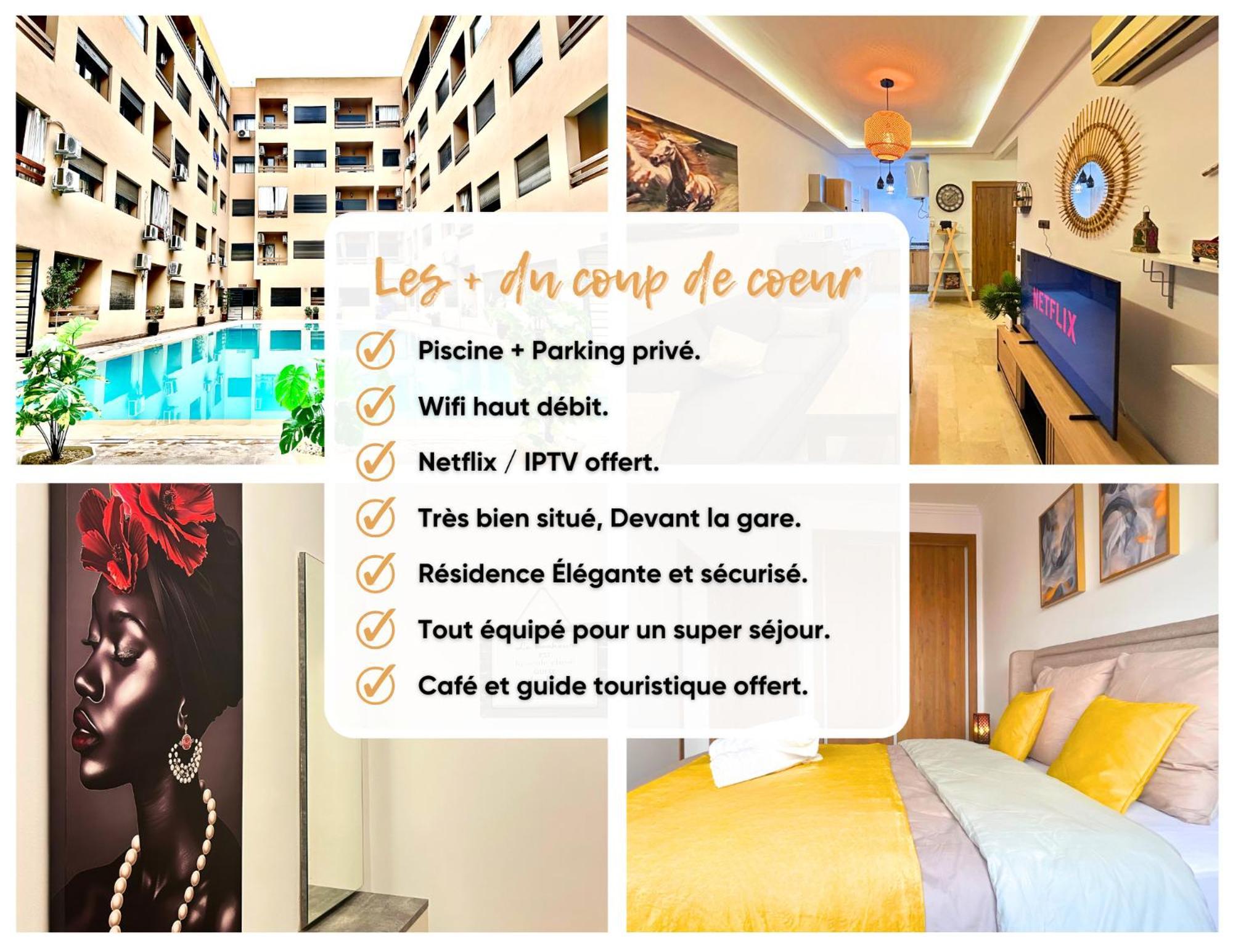 Le Coup De Coeur De Gueliz Avec Piscine Et Parking