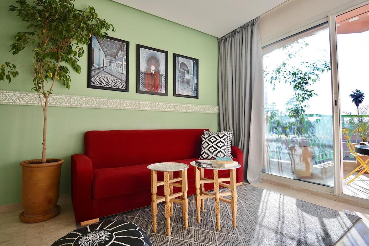Luxe A Gueliz Proche Jamaa El Fna Neuf Et Elegant Appartement Marrakesh