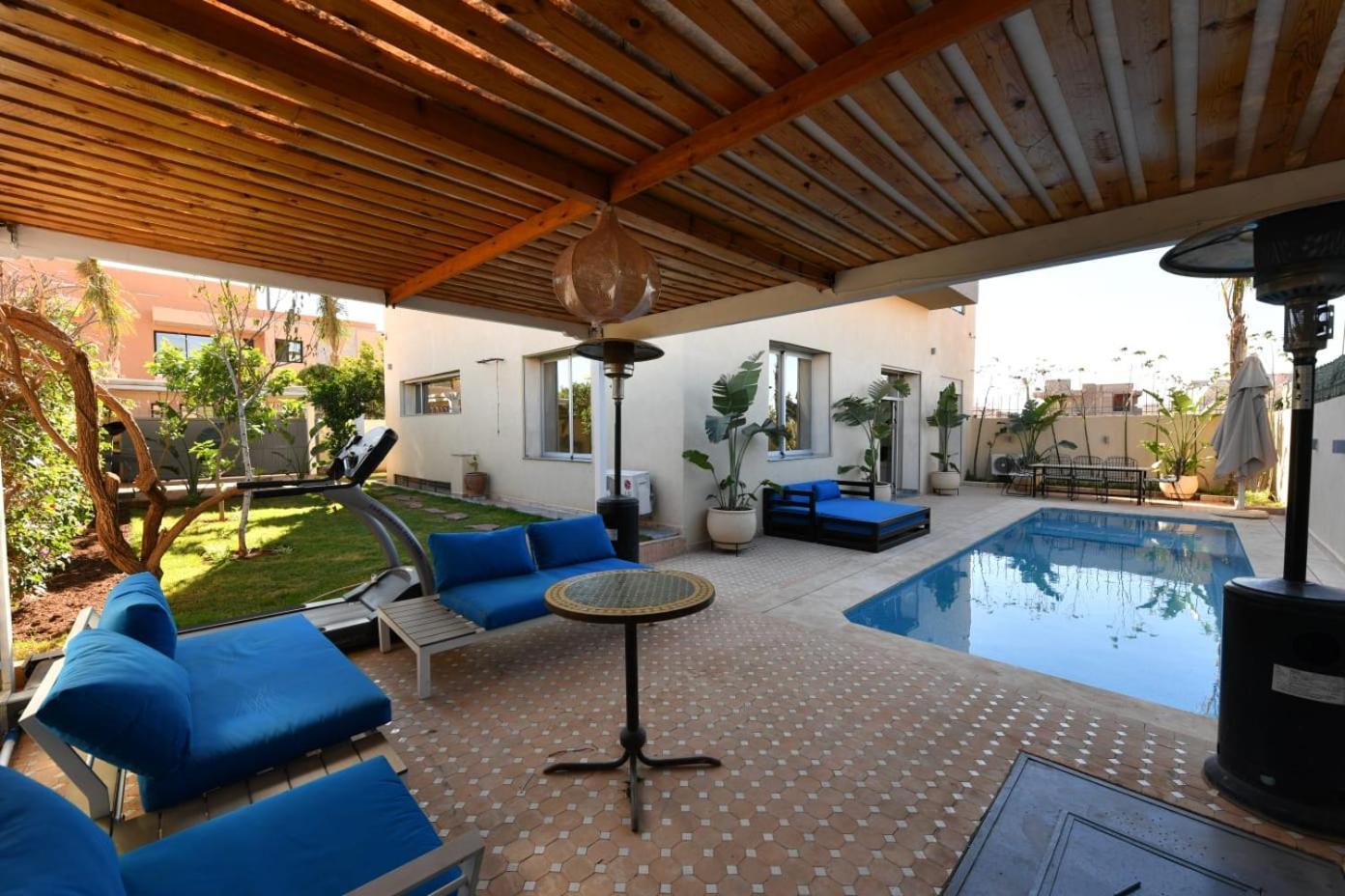 Luxe A Marrakech Avec Piscine Chauffee Villa