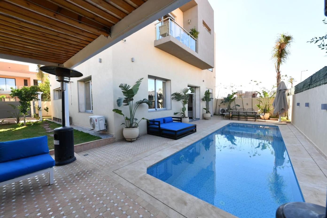 Luxe A Marrakech Avec Piscine Chauffee Villa *