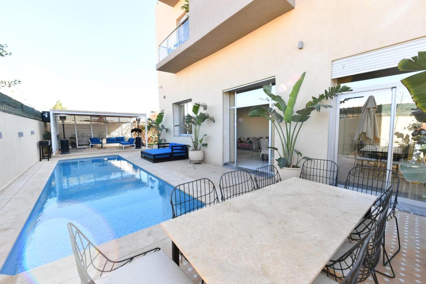 Luxe A Marrakech Avec Piscine Chauffee Villa *