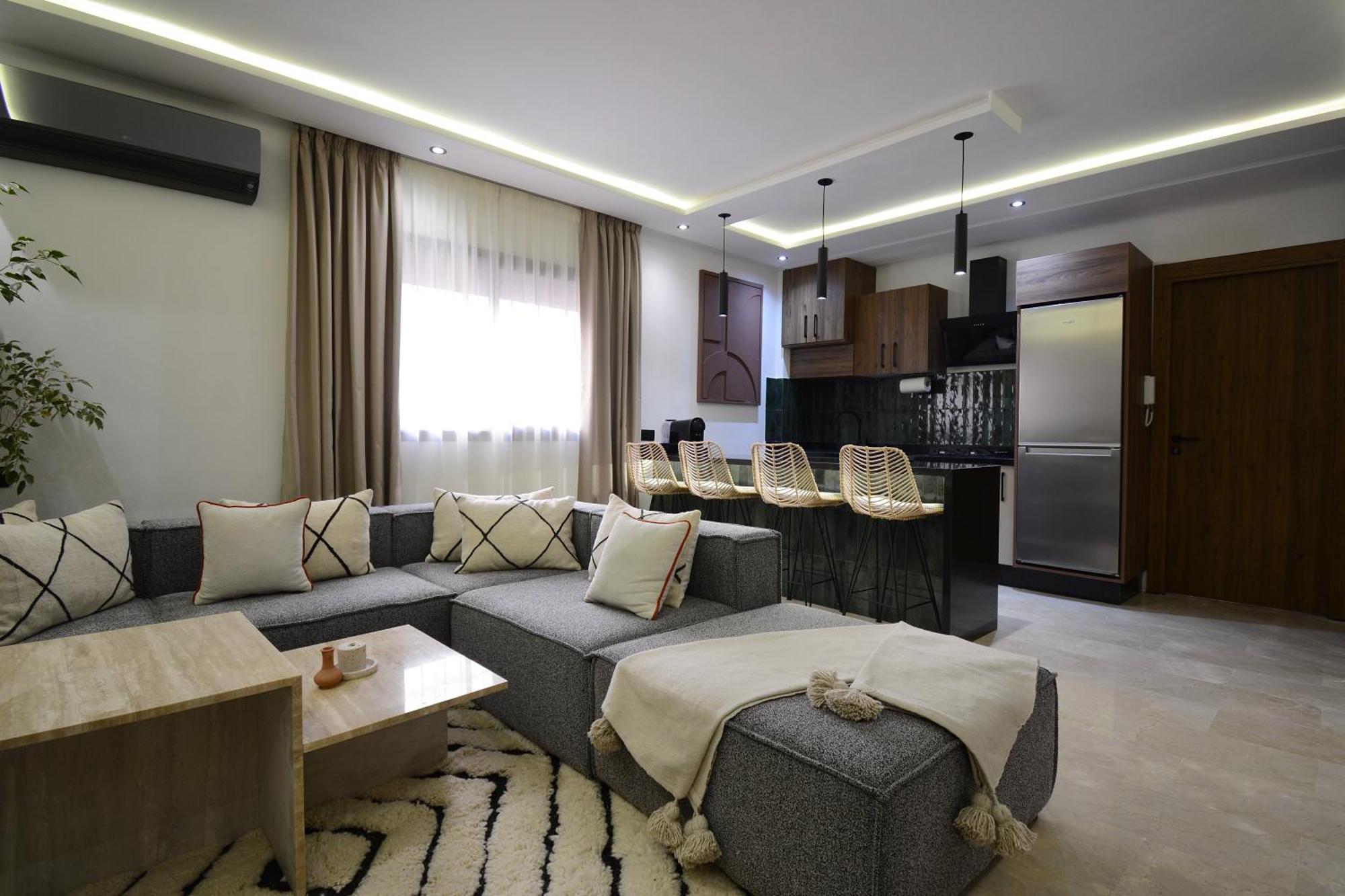 Appartement Swimming Pool 5 Min Gueliz Centre