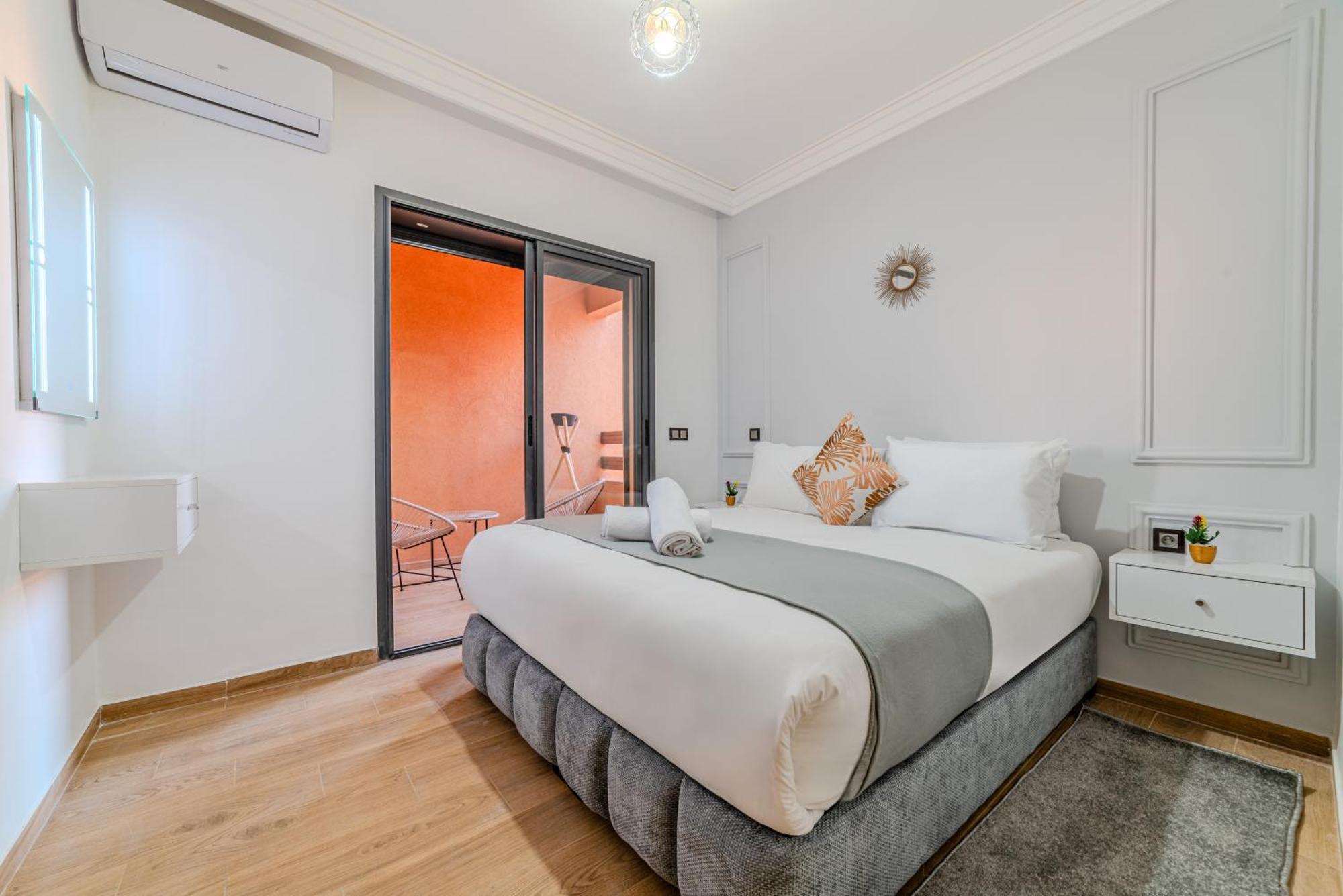Apartment New 2 Min A M-avenue , Swimming Pool , Fibre Optique Wifi , Free Parking
