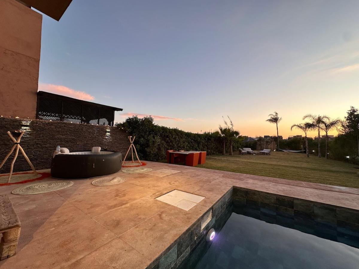 Magnifique 6 Avec Piscine Jacuzzi Et Hammam A Argan Golf A 10 Min Du Centre