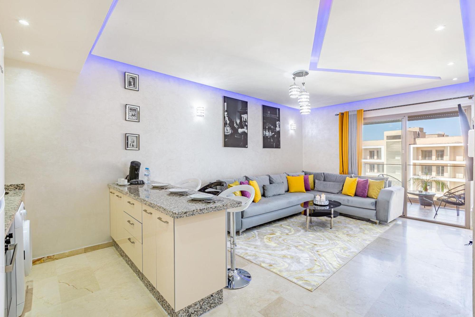 Apartment Royal Deluxe Silver - Marrakech, Luxe Pool View *