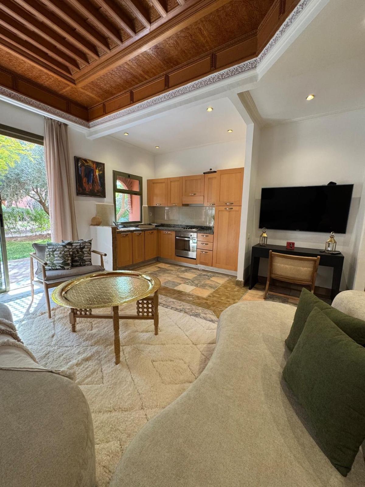 Traditional Moroccan Flat In Palmeraie Appartement *
