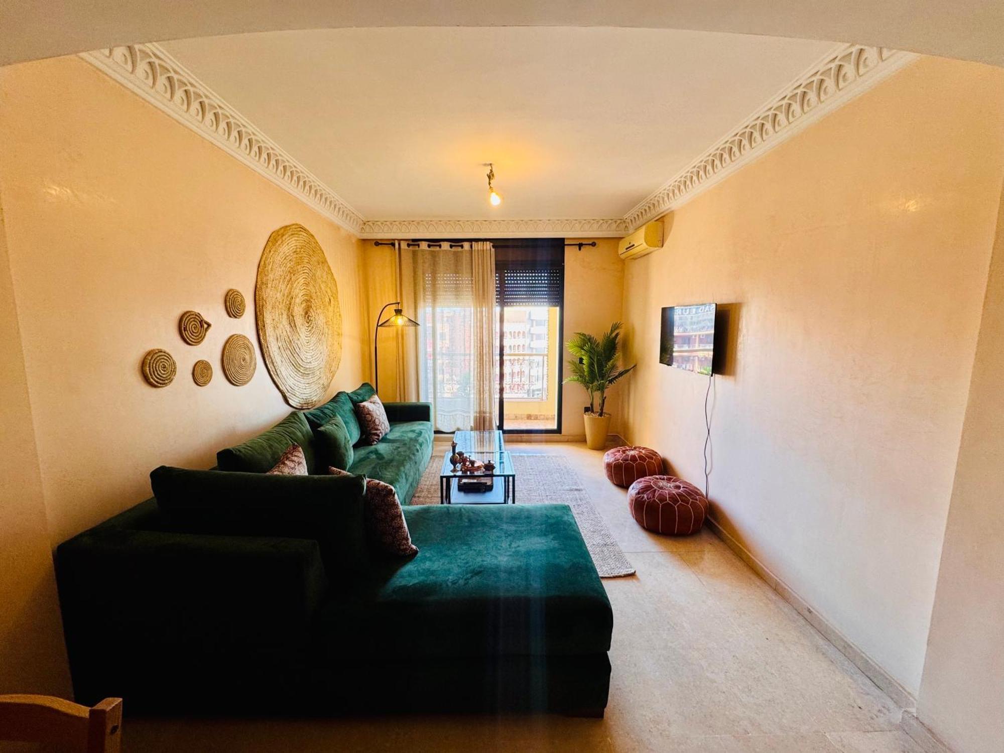 E-appartement De Luxe Centre Gueliz Piscine Parking Fibre Netflix Appartement *