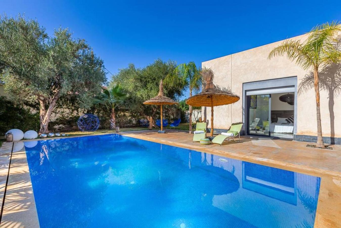 Moderne And Chic Piscine Chauffee 6 Pers Holiday home Marrakesh
