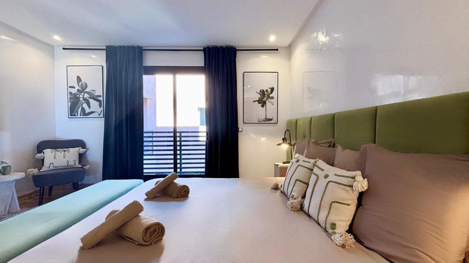 Luxueux Duplex Au Coeur Marrakech Appartement