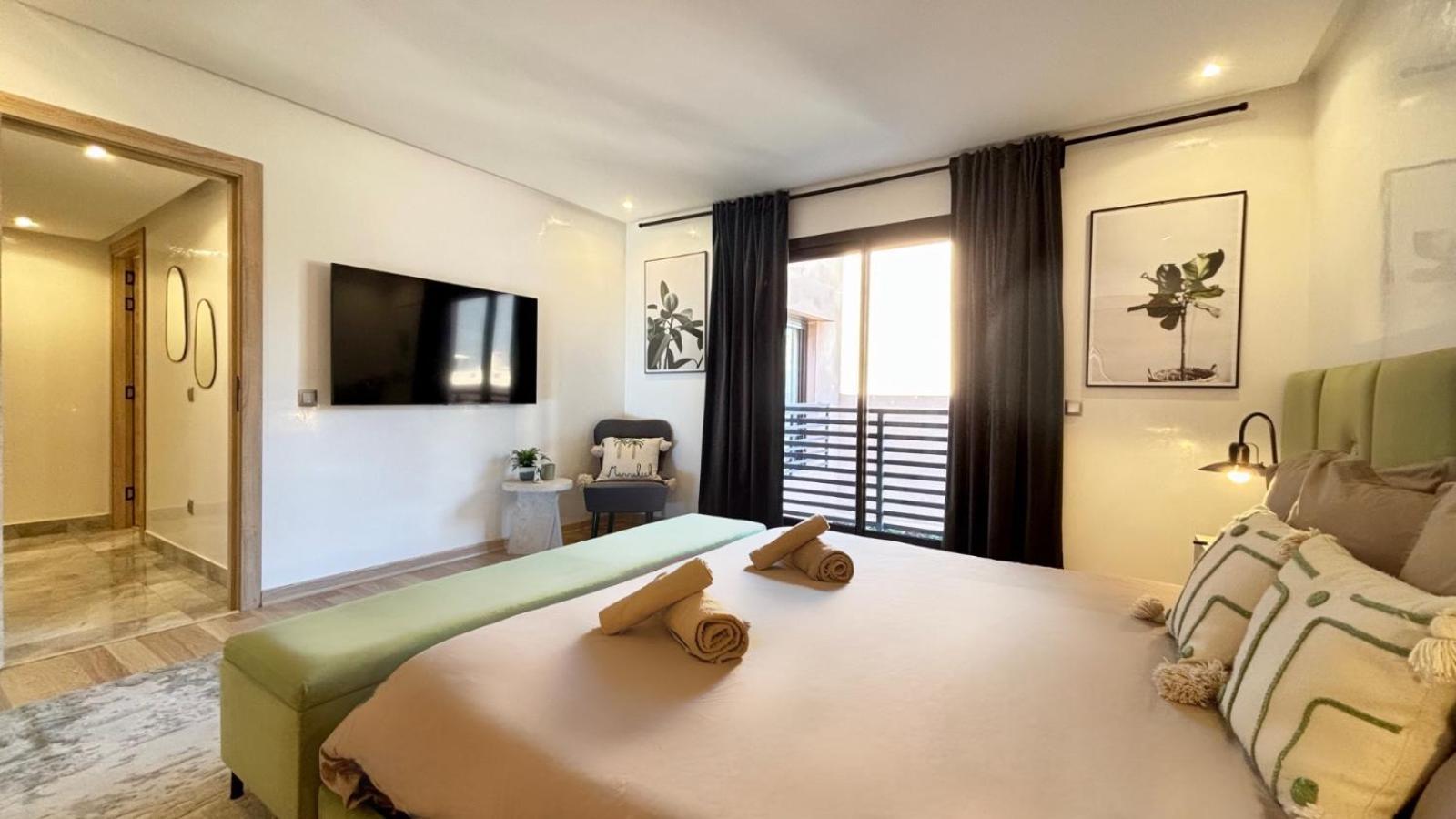 Luxueux Duplex Au Coeur Marrakech Appartement