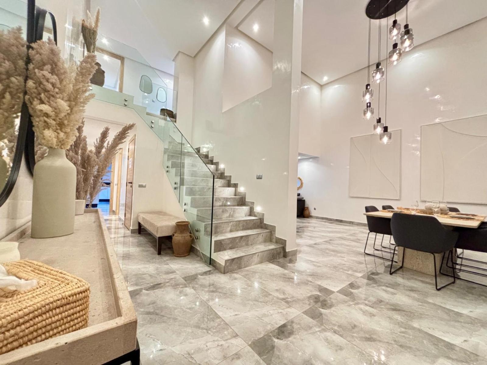 Luxueux Duplex Au Coeur Marrakech Appartement