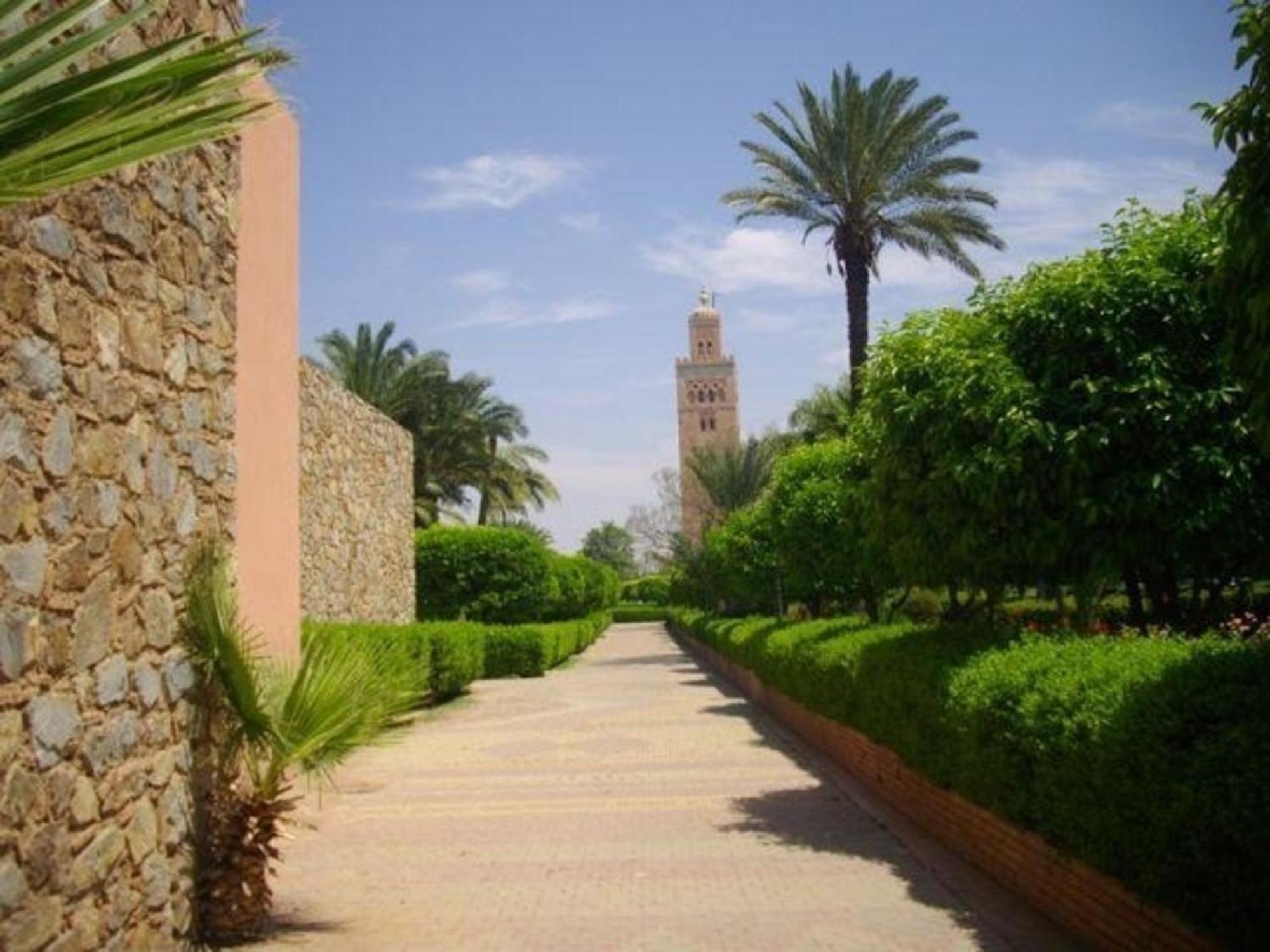 Schoene Mit Balkon Und Bergblick Appartement Marrakesh