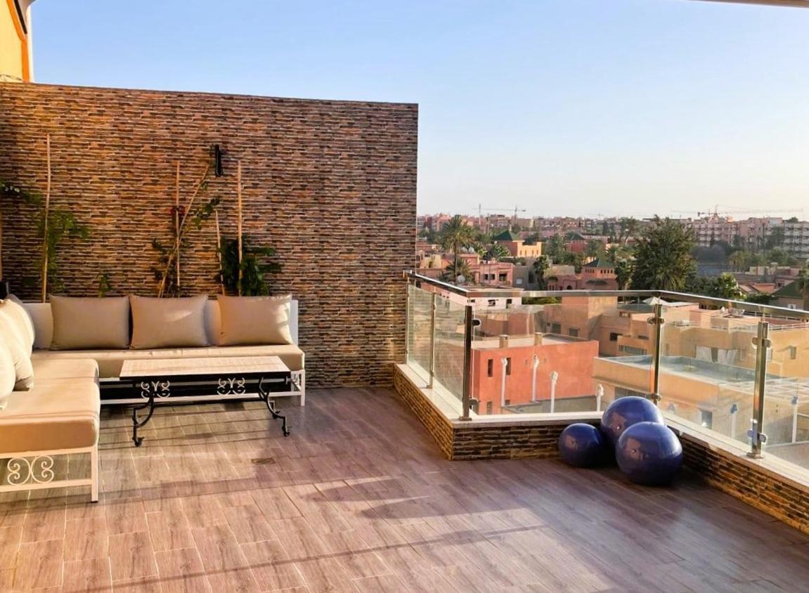 1 - Superbe Terrasse & Vue Panoramique - Semlalia Appartamento Marrakesh