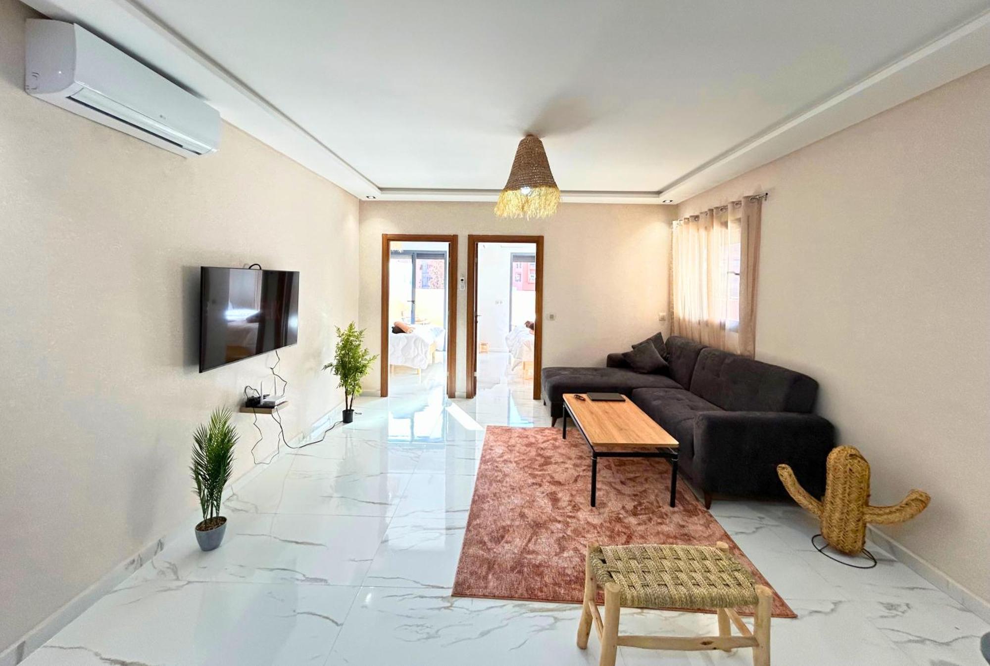 Appartement Luxe Et Calme De Gueliz Avec Grande Terrasse Marrakesh