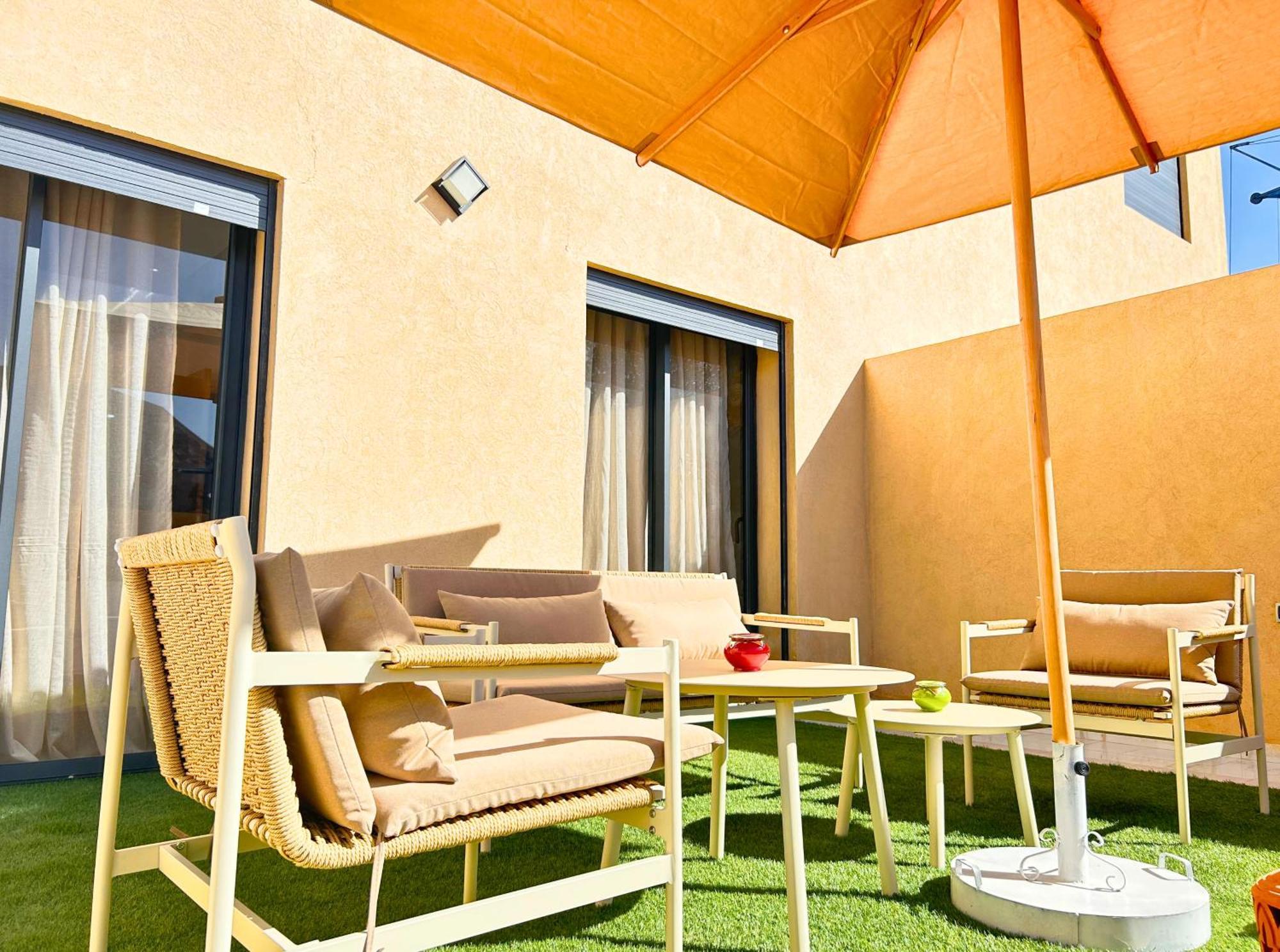 Appartement Luxe Et Calme De Gueliz Avec Grande Terrasse *