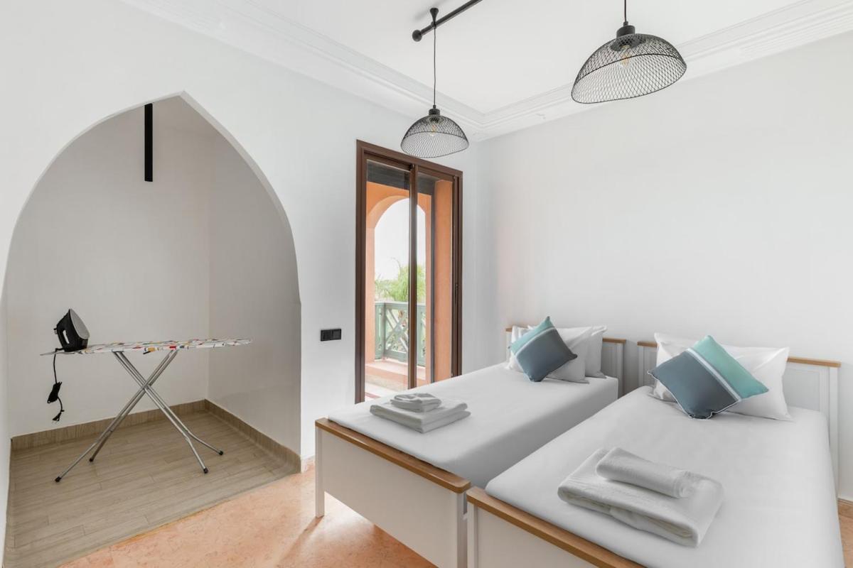 Hidden Gem - Self Check-in With Pool & Gym - M6 Blvd Appartement Marrakesh
