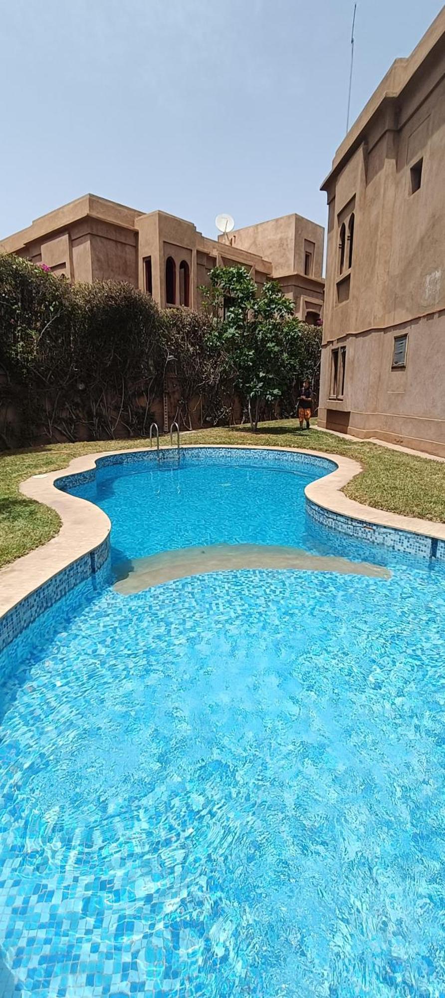 Rez-de-chaussee Avec Piscine Hébergement de vacances Marrakesh